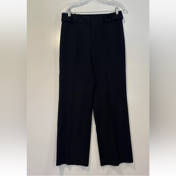 Talbots Stretch Black Wool Blend Trousers Pants Career Womens Size 4 (1705) - Picture 2 of 6
